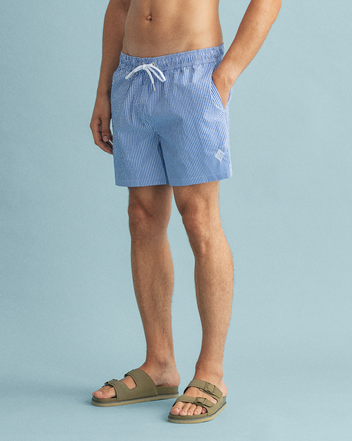 Gant seersucker sales swim shorts