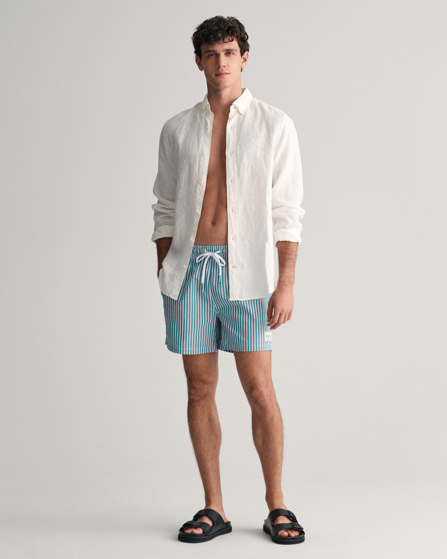 Gant seersucker sales swim shorts