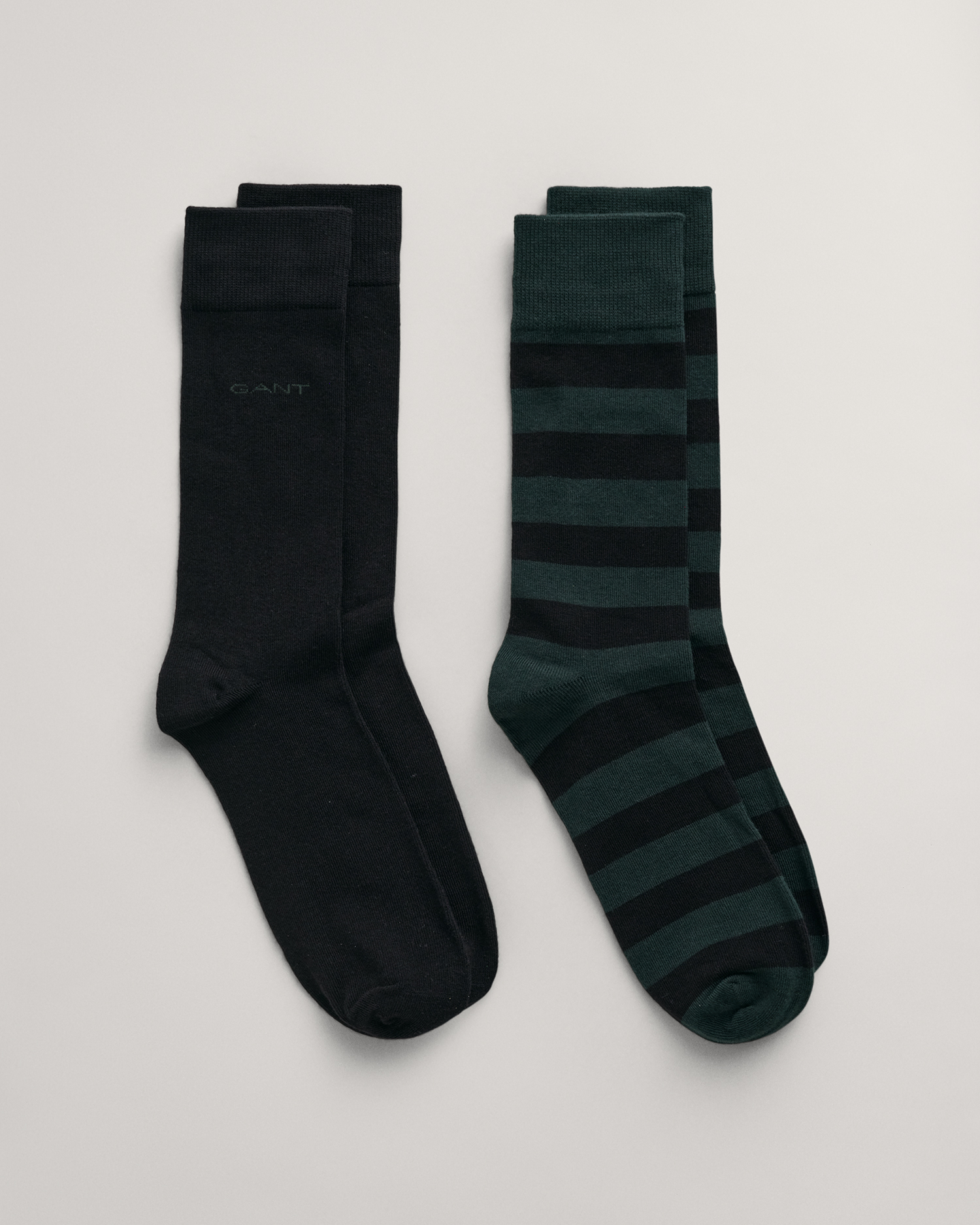 Chaussettes larges extra-extensibles homme - Lot de 2 paires unies